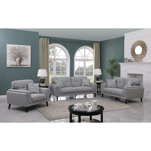 KF1753 SOFA+LOVESEAT+CHAIR SET